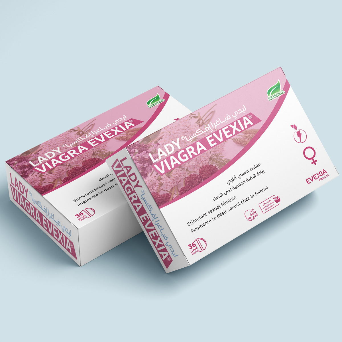 Pack of two boxes LADY STIM EVEXIA
