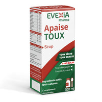 Sirop Apaise Toux Sans Sucre – Gorge Apaisée – Flacon, Extraits de Plantes & Réglisse, Sans Sucre, Confort Respiratoire, Expectorant, Défenses Immunitaires, Adultes & Enfants