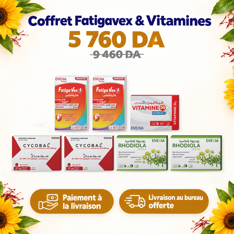Coffret Fatigavex & Vitamines – offre (FR)