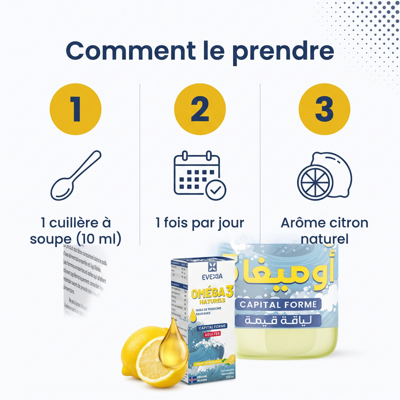 Oméga 3 - mode d'emploi FR