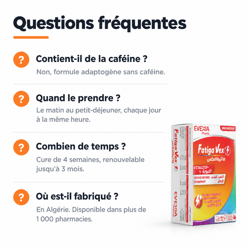 Fatigavex - FAQ FR