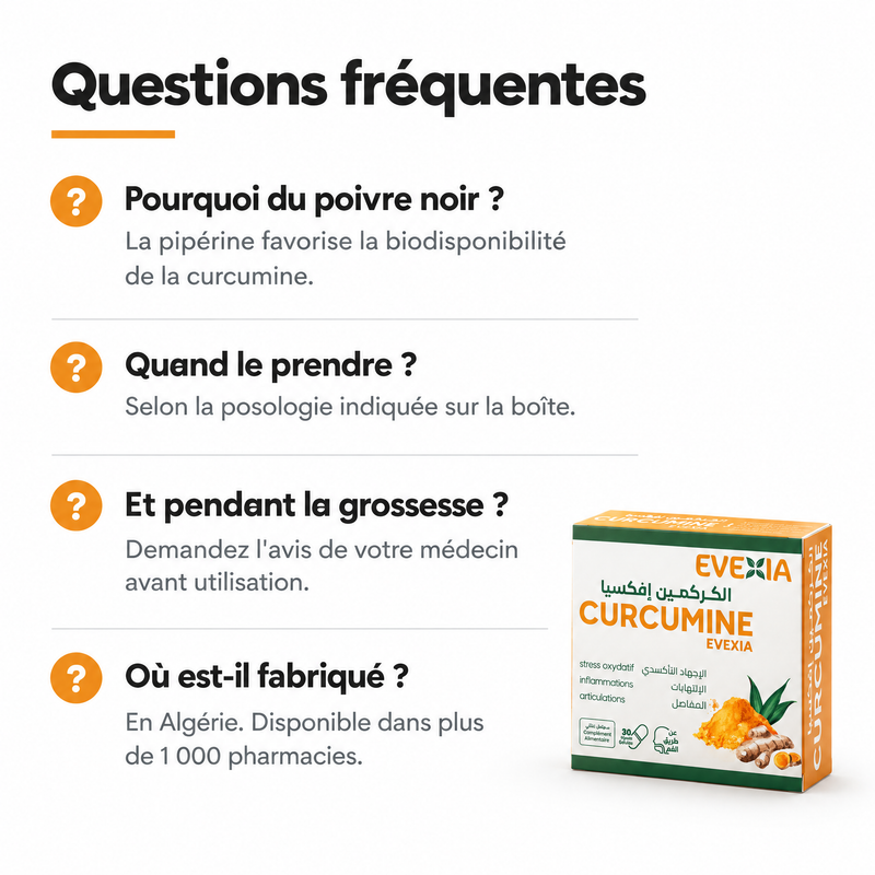 Curcumine - FAQ FR