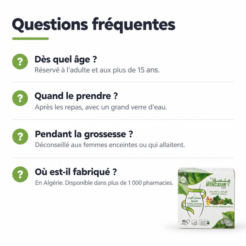 Minceur Plus - FAQ FR