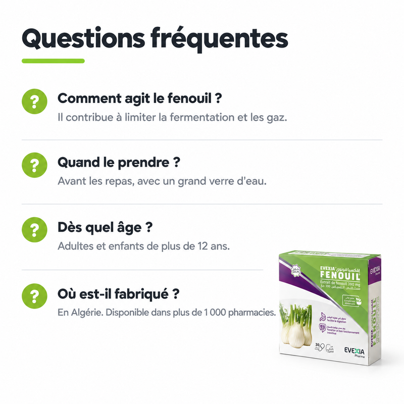 Fenouil - FAQ FR