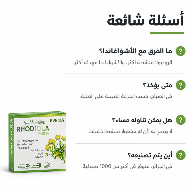Rhodiola - FAQ AR