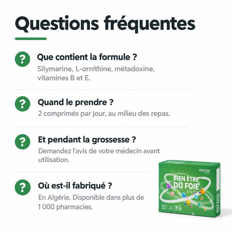 Bien-Être du Foie - FAQ FR