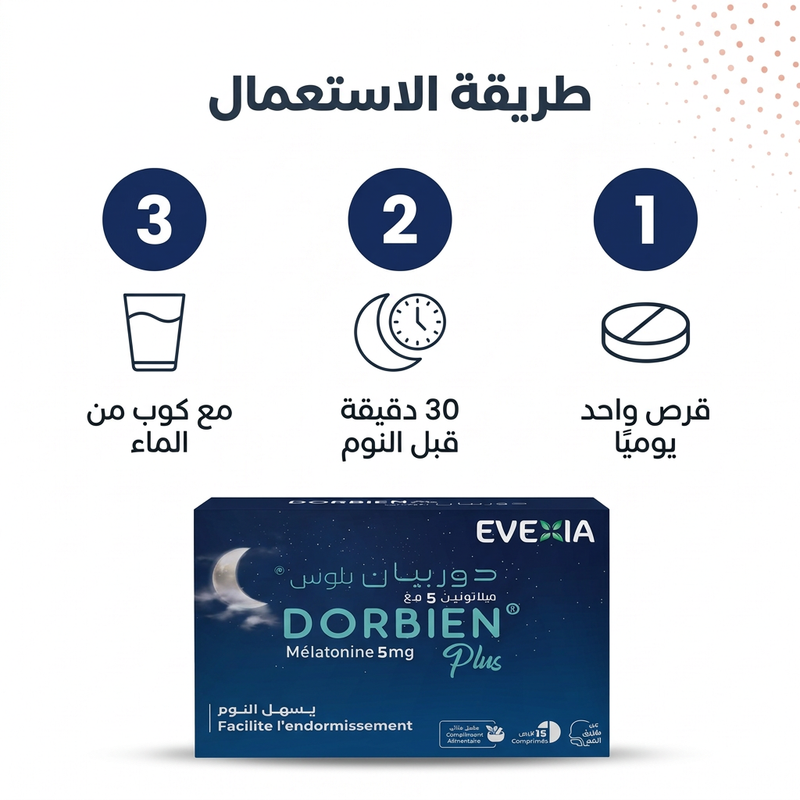 Dorbien Plus 5 mg - mode d'emploi AR