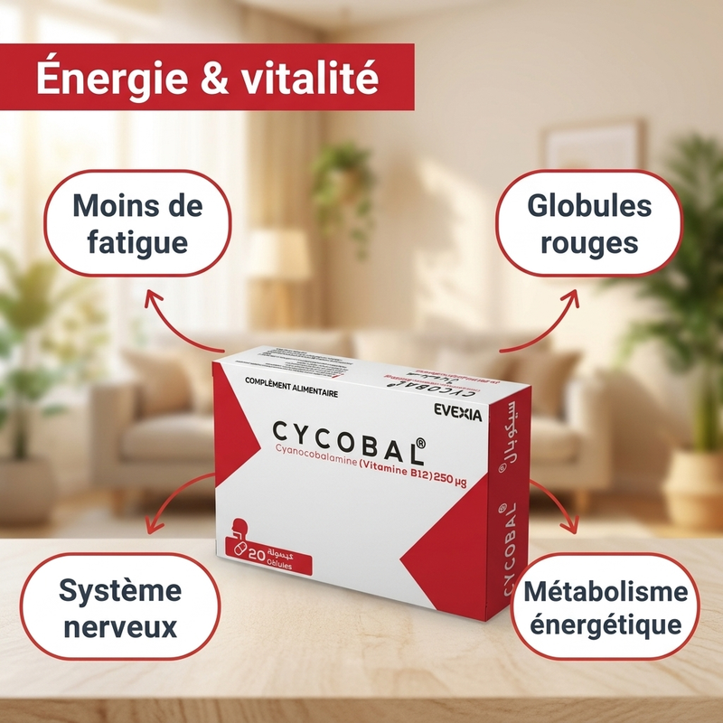 Cycobal B12 - bénéfices FR