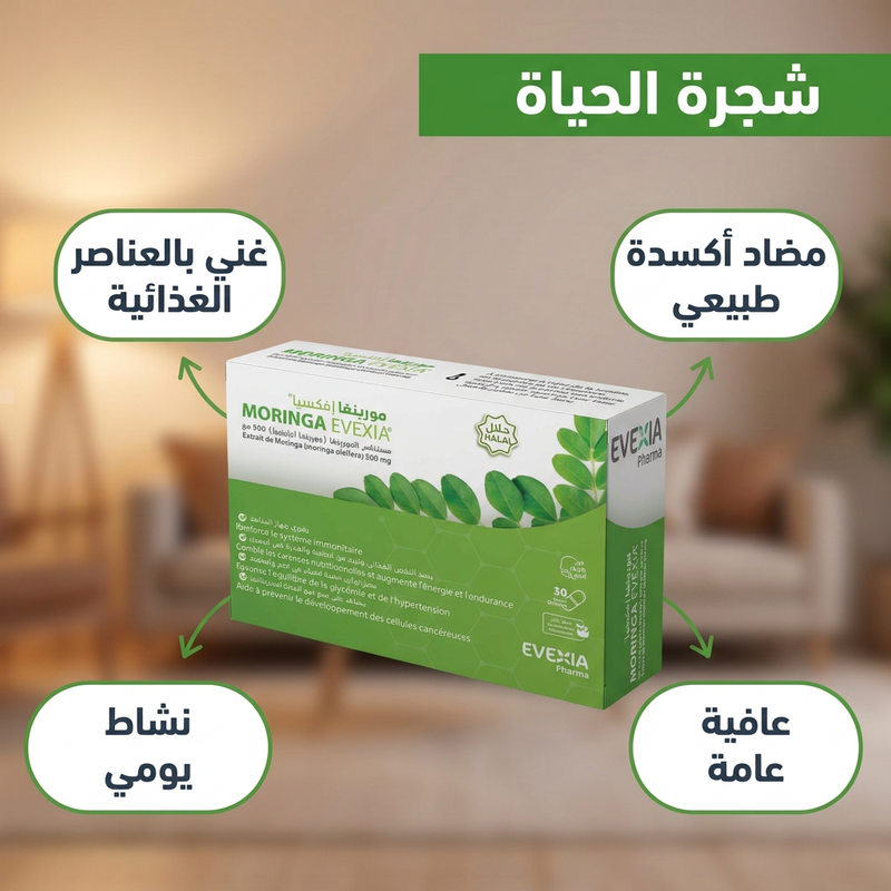 Moringa 500 mg - bénéfices AR