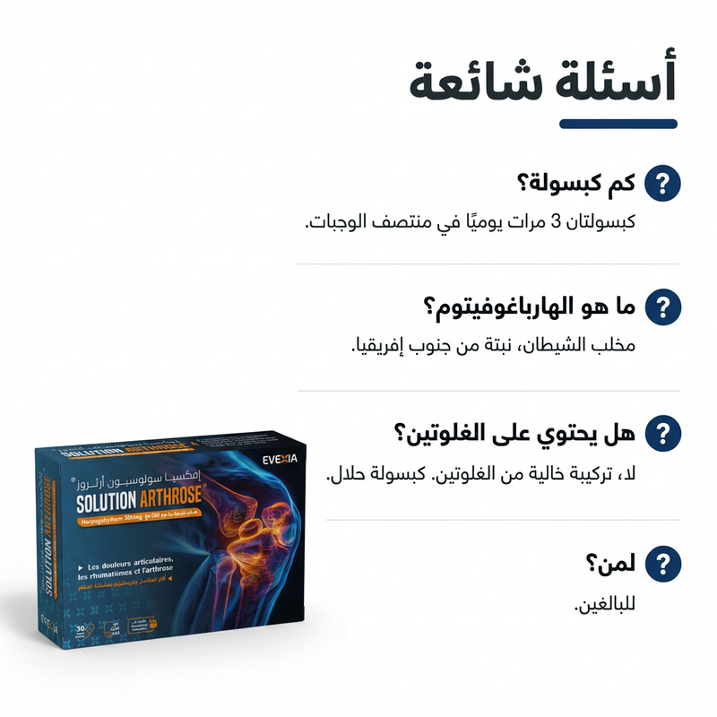 Solution Arthrose - FAQ AR