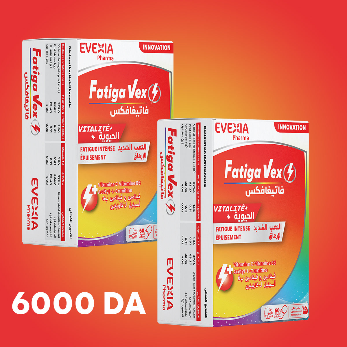 Pack 2 boites Fatigavex