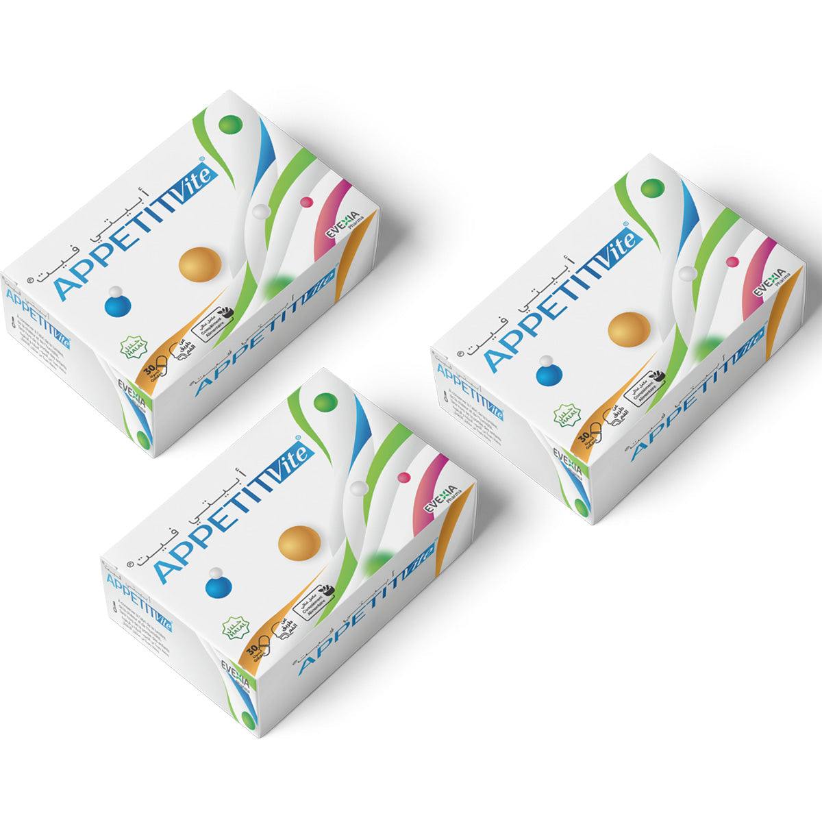 Pack 3 Boites Appetit Vite