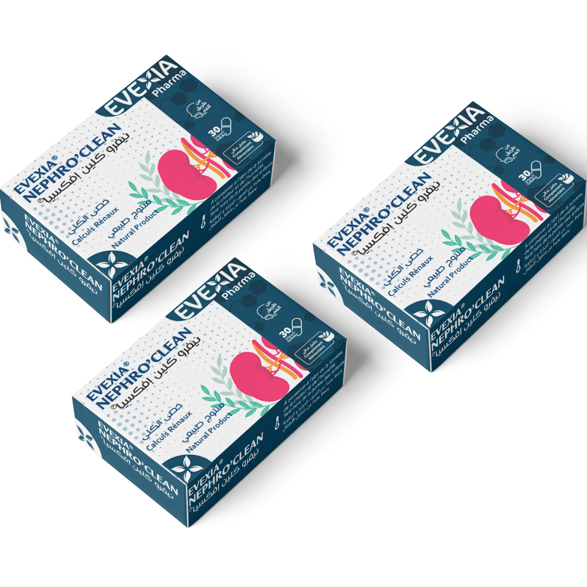 Pack 3 Boites Nephro'Clean