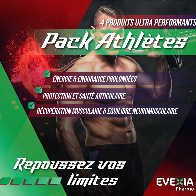 Pack Athlètes – Endurance, Récupération & Articulations, Coenzyme Q10, Créatine & Magnésium Bisglycinate, Énergie Cellulaire, Performance Musculaire, Anti-Fatigue, Tonus, Sportifs, Lot de 3 Produits
