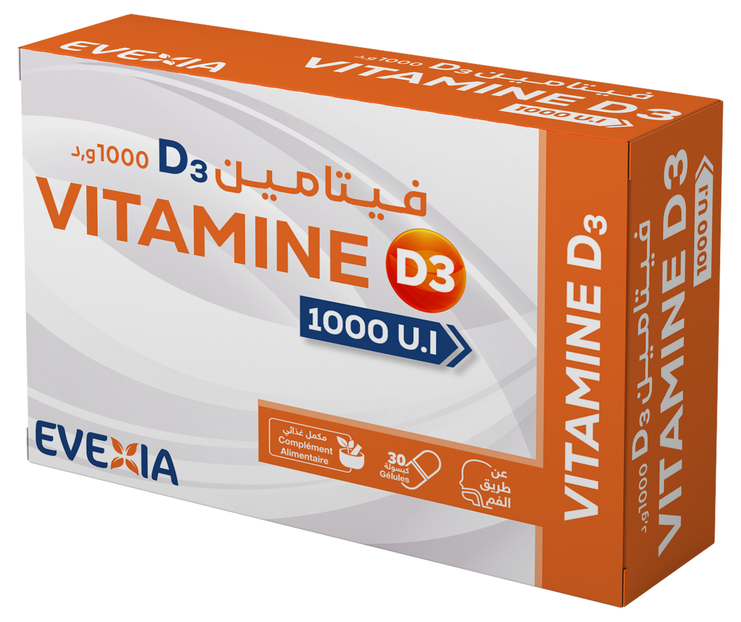 VIT D3 EVEXIA 1000 UI GLES B/30