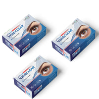 Pack 3 Boîtes Visioclear – Cure Vision & Santé Oculaire, Lutéine, Zinc & Vitamines C & E, Anti-Oxydant, Protection des Yeux, Confort Visuel, Adultes, 3 x 30 Comprimés