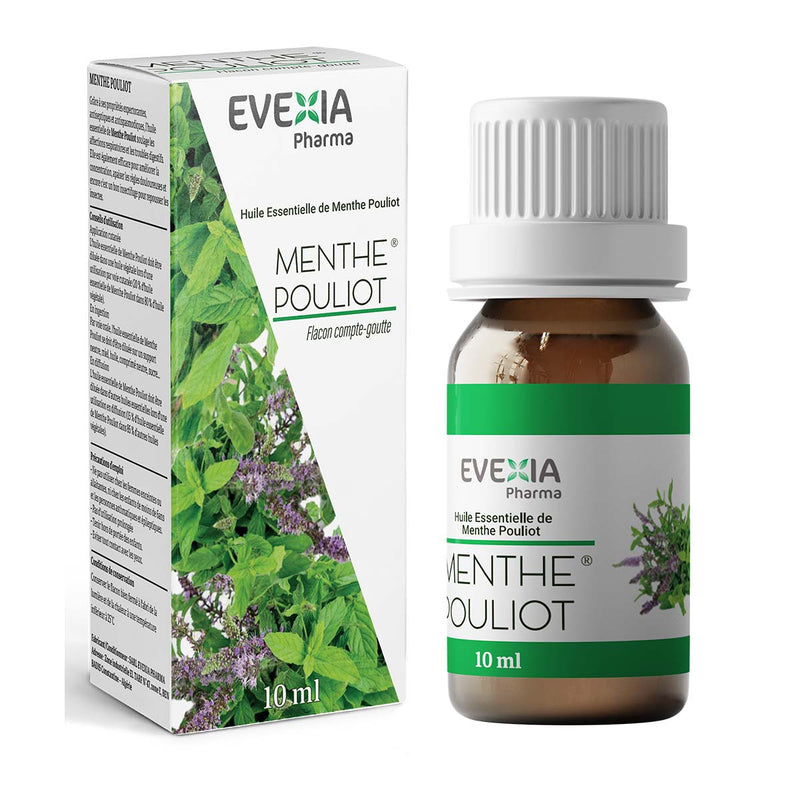 Huile Essentielle Menthe Pouliot – Respiration & Digestion, Aromathérapie, Diffusion & Massage, Expectorante, Antiseptique, Concentration, Flacon 10 ml