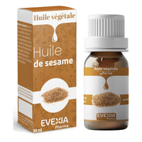 Huile Végétale de Sésame – Peau Souple & Massage, Huile de Sésame, Acides Gras Essentiels, Nourrissante, Assouplissante, Anti-Âge, Anti-Oxydant, Cheveux, Flacon 30 ml