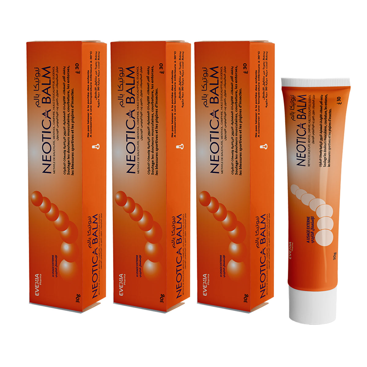 3 Boites Neotica Balm