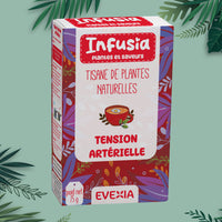 Infusia Tension Artérielle – Tisane Équilibre Cardiovasculaire, Arjuna, Basilic Tulsi & Thé Vert, Tension Artérielle, Circulation, Anti-Oxydant, Cœur, Détente, Adultes