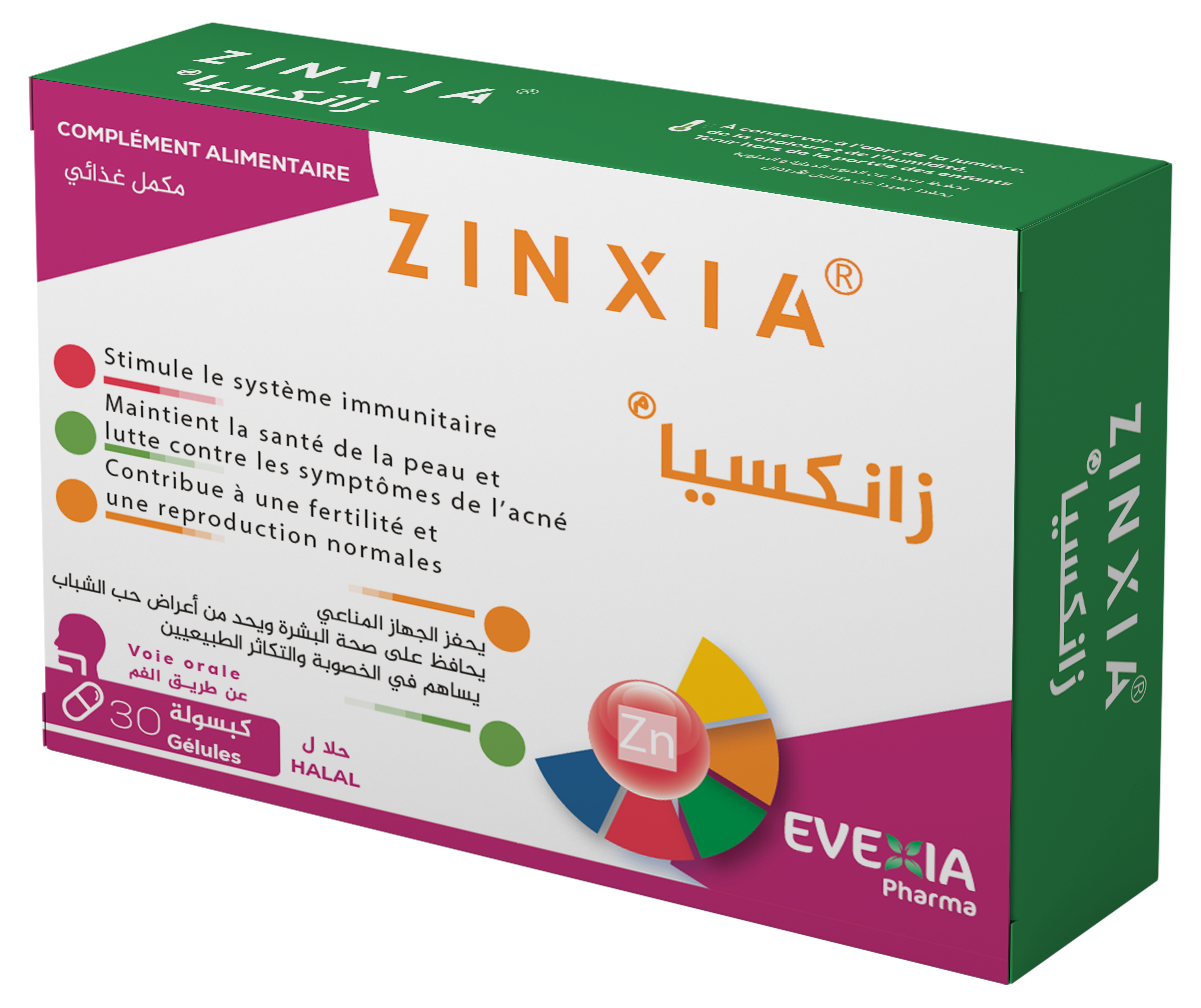 ZINXIA 25 MG  B/30