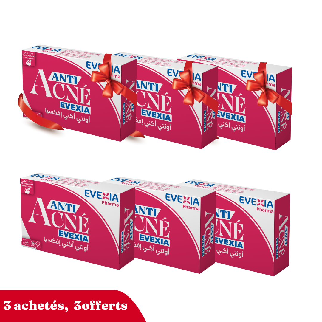 pack 6 boites Anti Acné