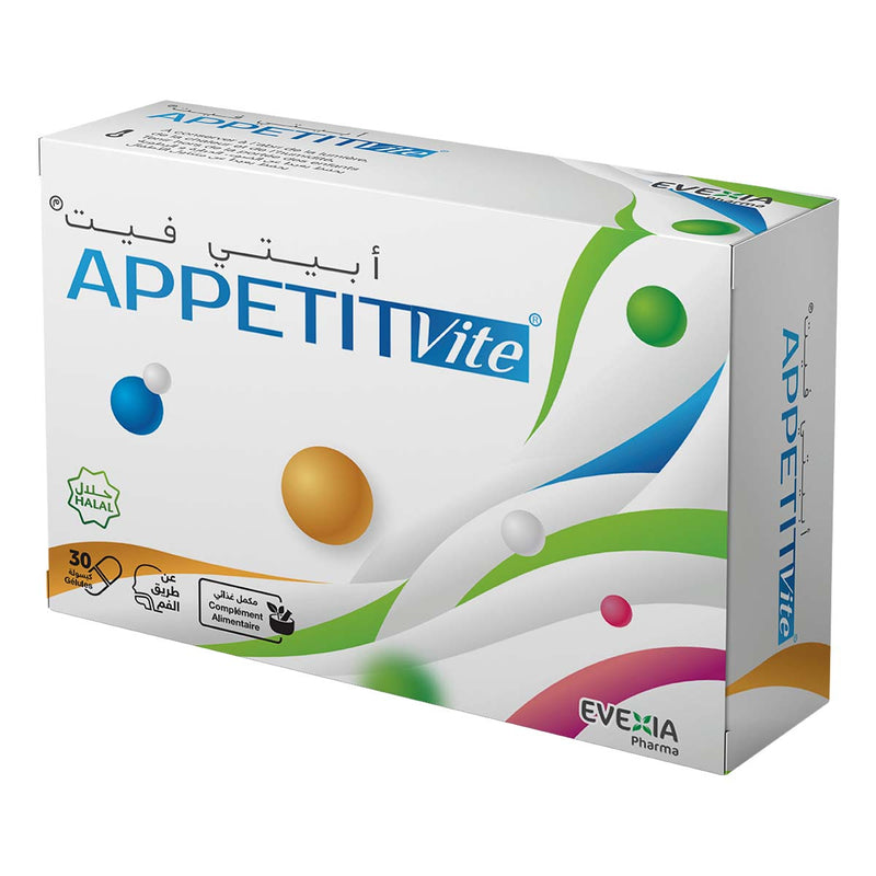 Appétit Vite Fenugrec – Stimulation de l'Appétit – 30 gélules, Fenugrec, Gentiane & Fer, Complexe de Vitamines B, Anti-Fatigue, Tonus, Vitalité, Adultes