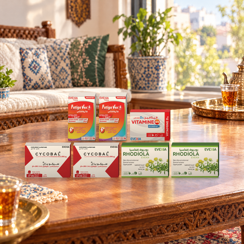 Coffret Fatigavex & Vitamines – le pack à la maison