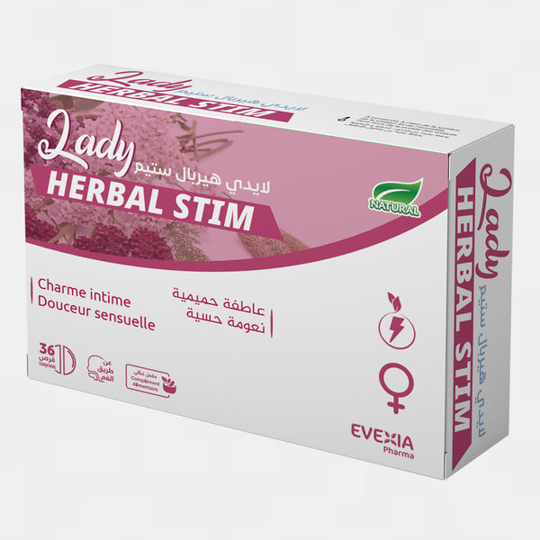 Lady Herbal Stim – Vitalité Féminine – 36 comprimés, Tongkat Ali, Tribulus & Maca, Ginseng Coréen, Libido, Désir, Tonus, Détente, Femme