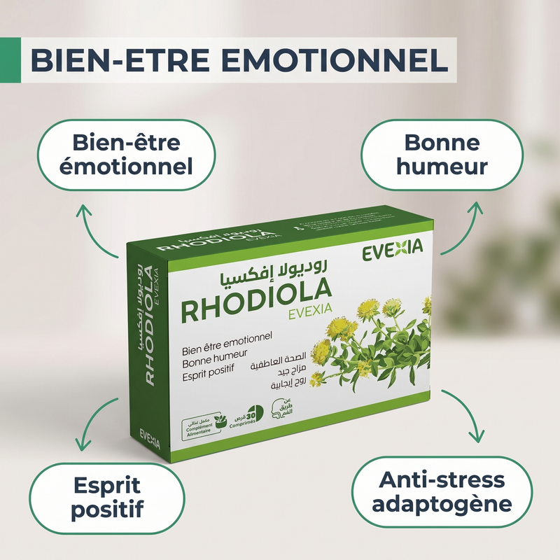 Rhodiola - bénéfices FR