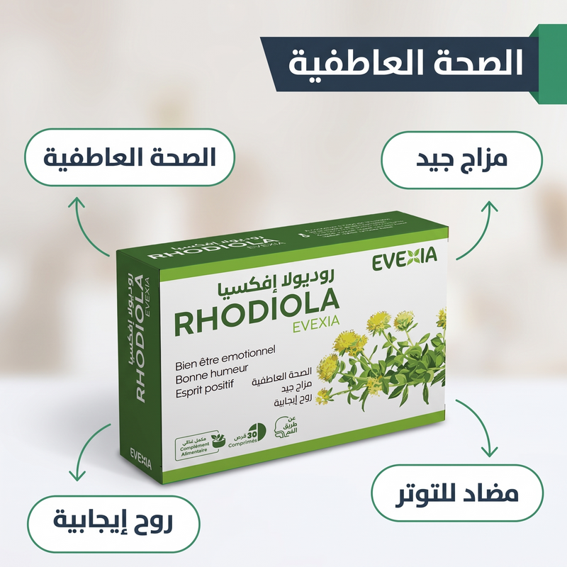 Rhodiola - bénéfices AR