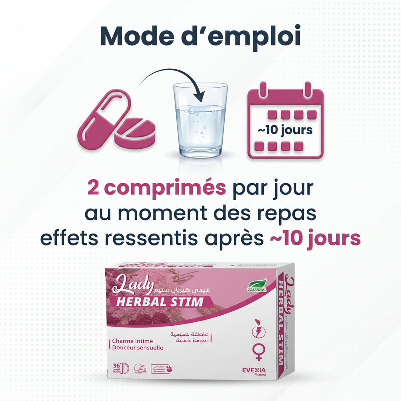 Lady Herbal Stim - mode d'emploi