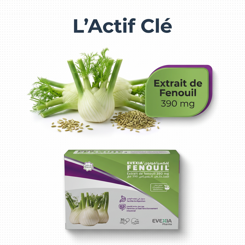 Fenouil - actif 390 mg