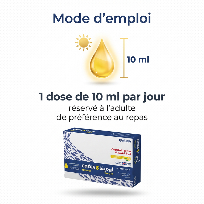 Omega 3 - mode d'emploi