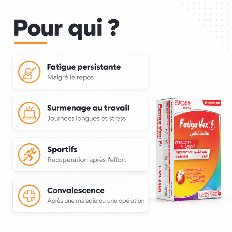 Fatigavex - pour qui FR