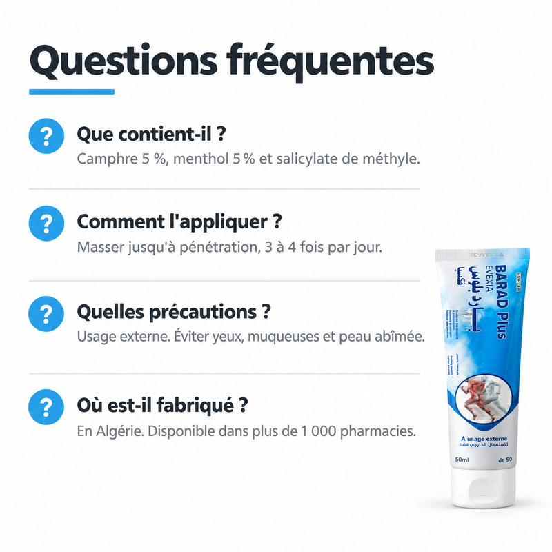 BARAD Plus - FAQ FR