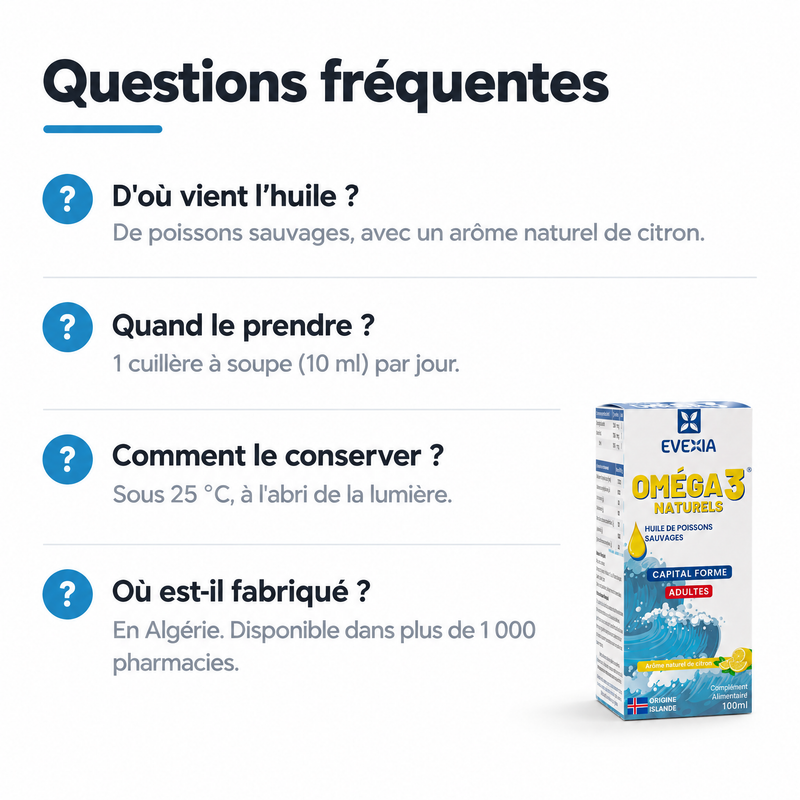Oméga 3 - FAQ FR
