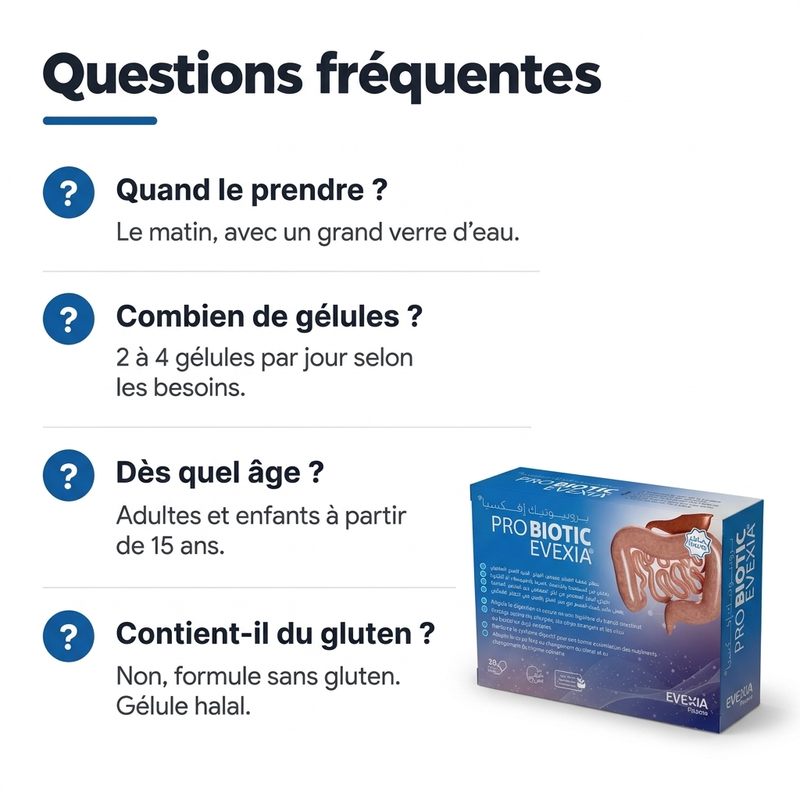 Probiotic - FAQ FR