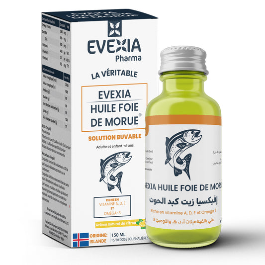 Huile de foie de morue solution buvable