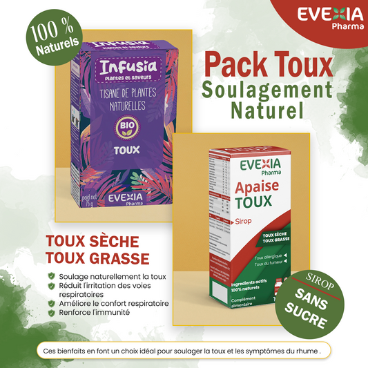 Pack Toux Soulagement Naturel Evexia