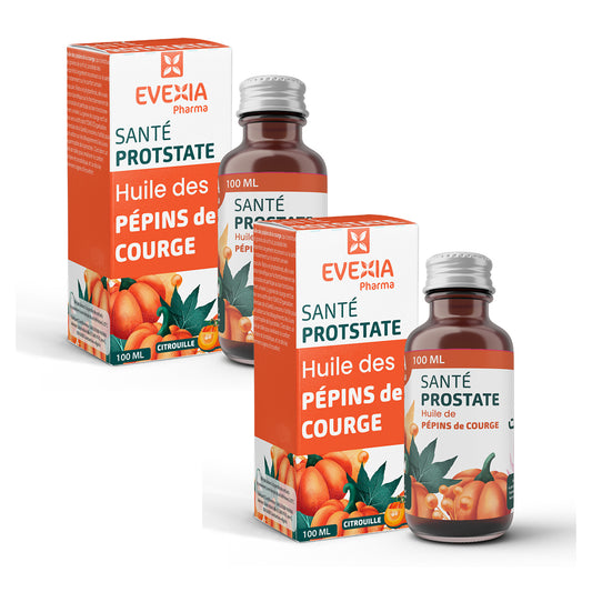 Pack 2 boites Santé prostate Huile de pépins de courge