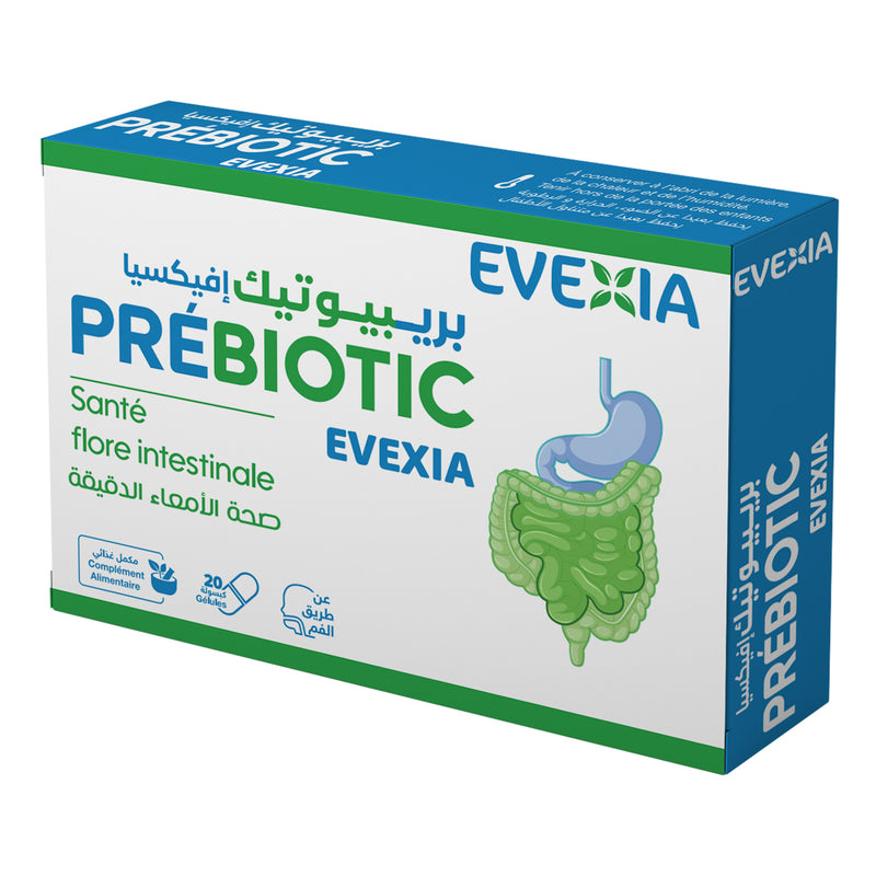 Prebiotic Psyllium Husk – Transit & Équilibre Intestinal, Psyllium 725 mg, Fibres Solubles, Confort Digestif, Ballonnements, Effet Prébiotique, Ventre Plat, Adultes