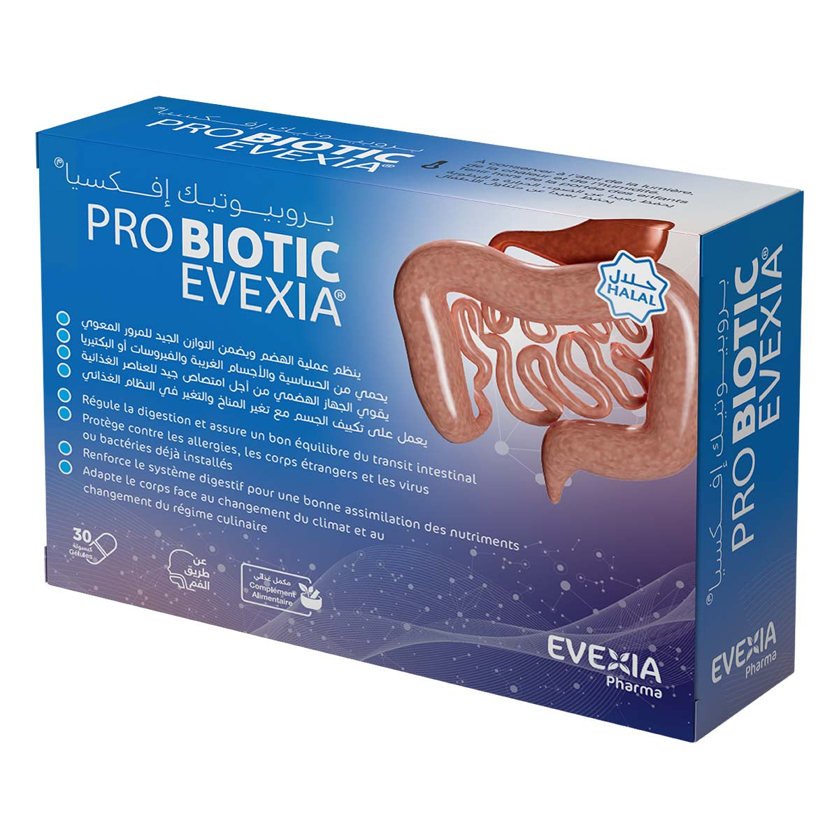 PROBIOTIC EVEXIA GLES B/30