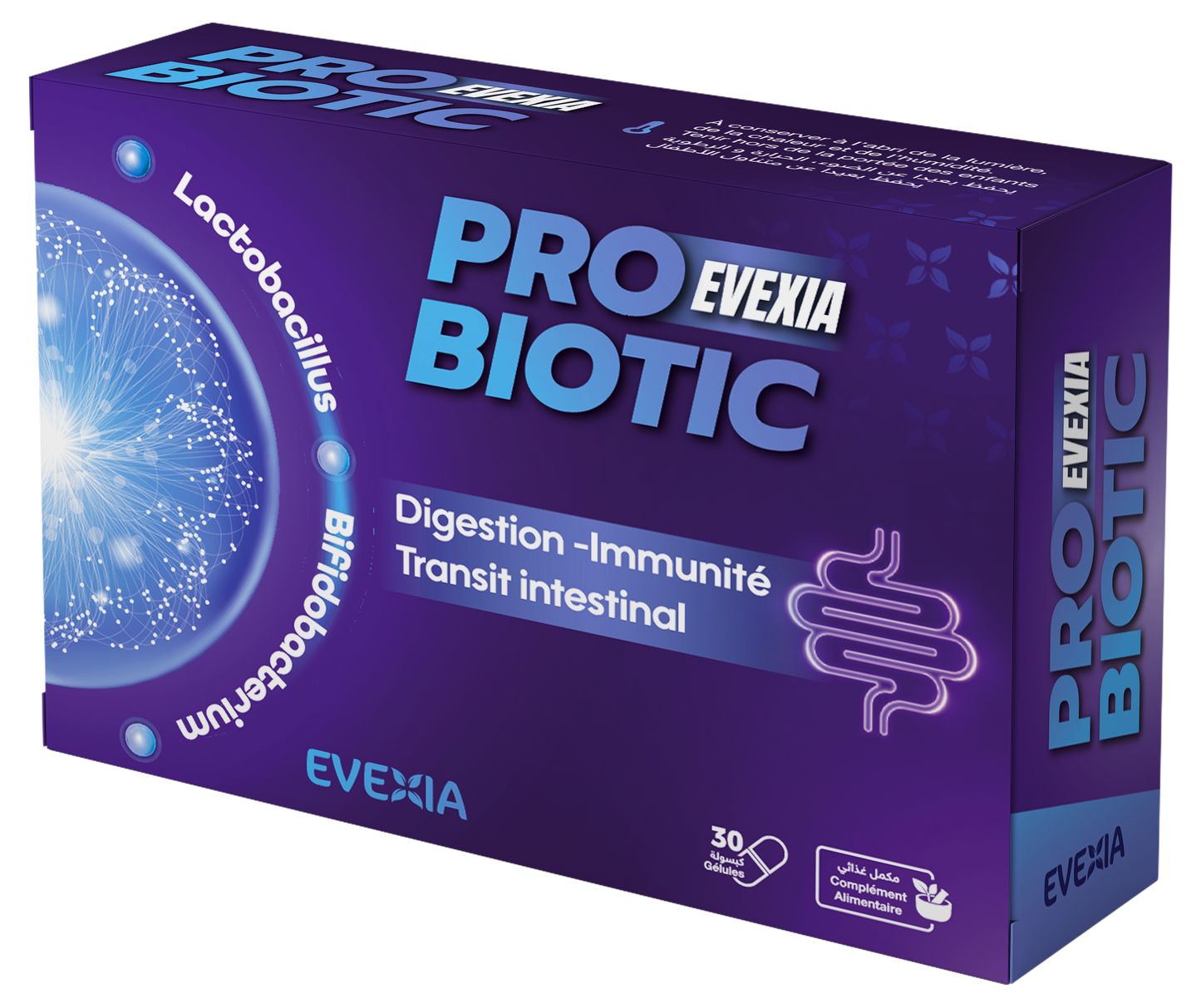 PROBIOTIC EVEXIA GLES B/30