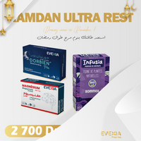 Pack Ultra Rest – Sommeil Profond & Relaxation, Magnésium & Infusion aux Plantes, Endormissement, Système Nerveux, Anti-Stress, Détente Musculaire, Adultes
