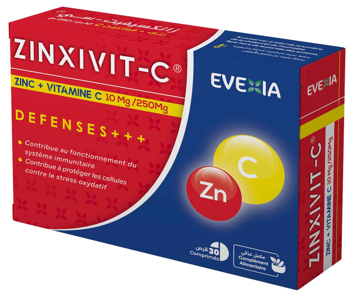 ZINVIVIT-C 10/250 MG B/30